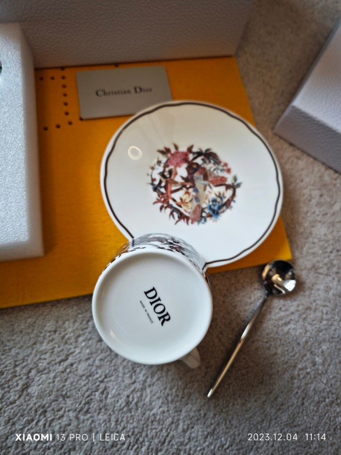 Dior Coffee Cup And Saucer