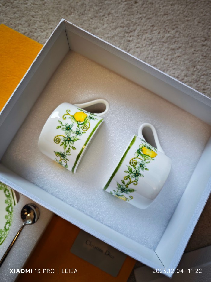 Dior Coffee Cup And Saucer