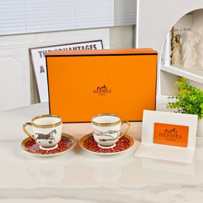 Hermes Coffee Cup And Saucer