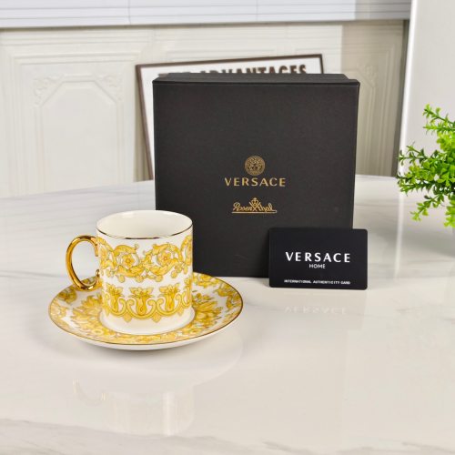 Versace Coffee Cup And Saucer