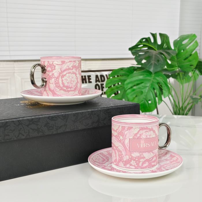 Versace Coffee Cup And Saucer