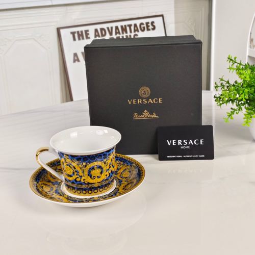 Versace Coffee Cup And Saucer