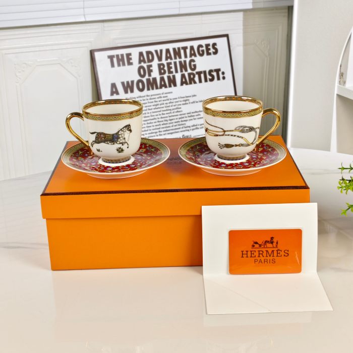 Hermes Coffee Cup And Saucer