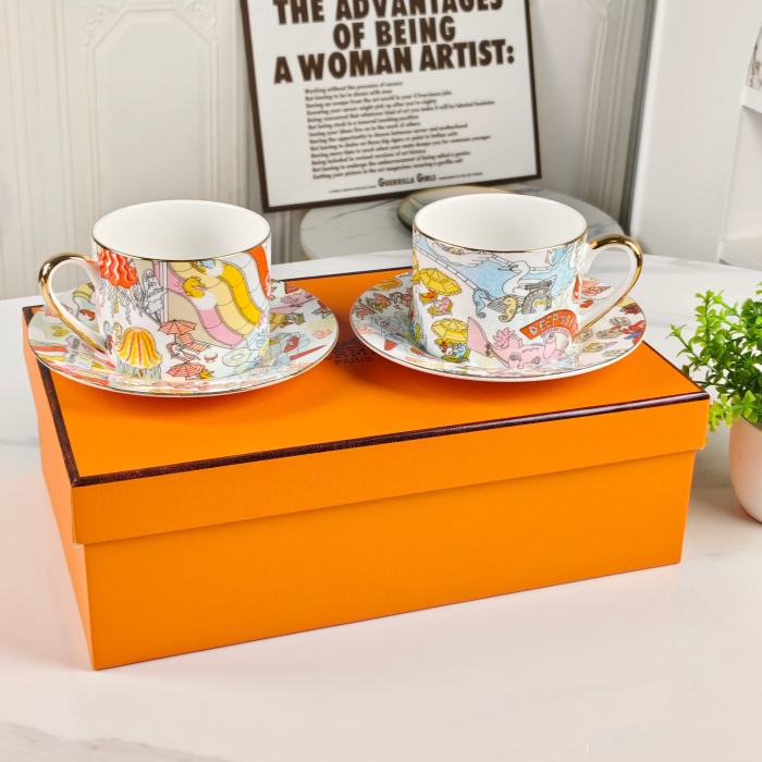 Hermes Coffee Cup And Saucer