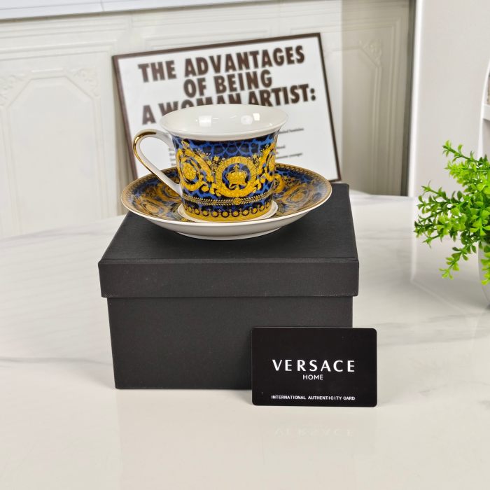Versace Coffee Cup And Saucer