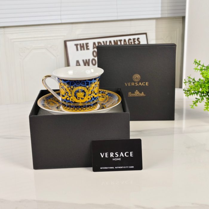 Versace Coffee Cup And Saucer
