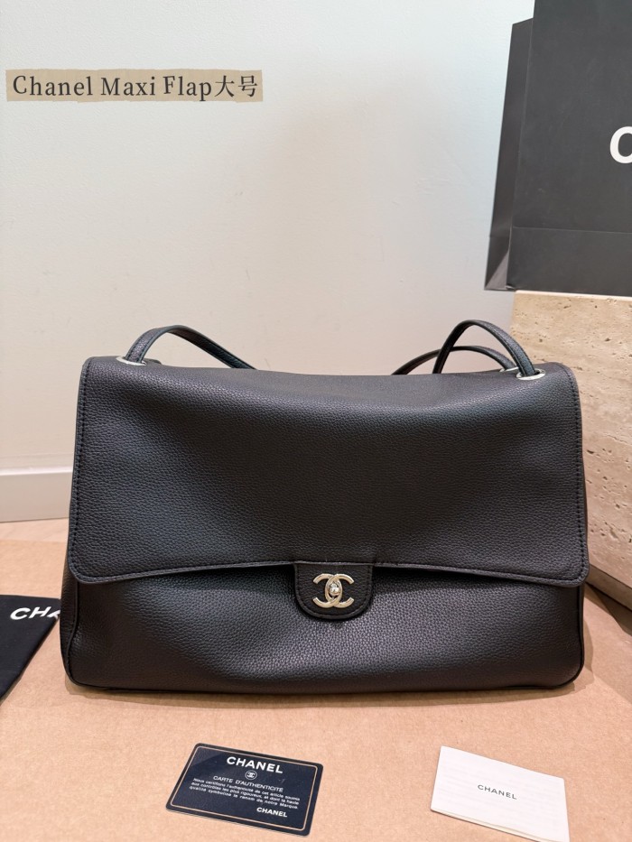 Chanel Classic Flap Maxi Bag 151 DB522-552 33-39cm