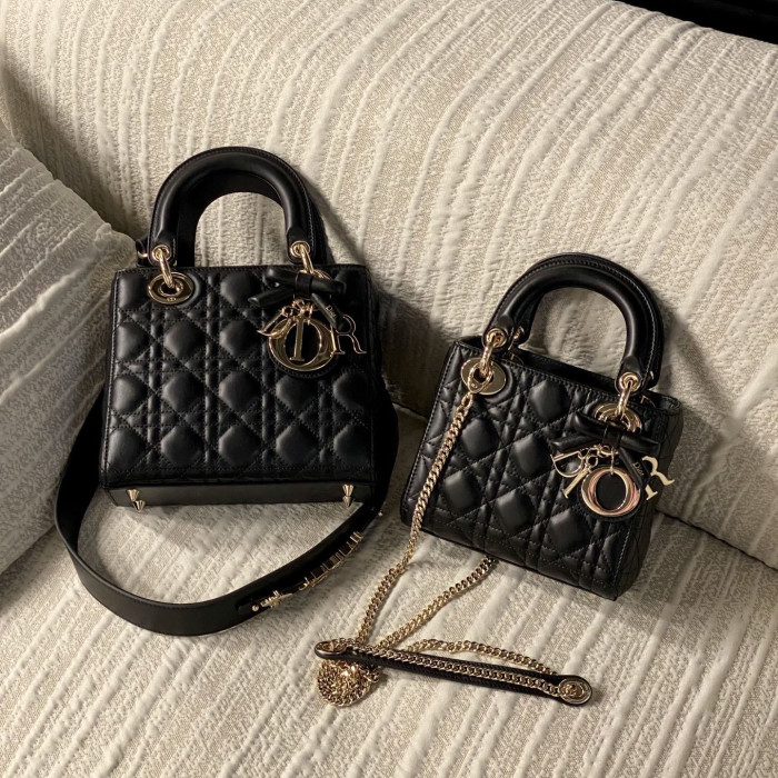 Dior Lady Dior Bag 3310 4123 YD089-0801 17-20cm