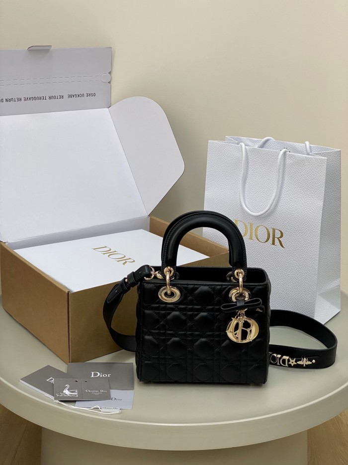 Dior Lady Dior Bag 3310 4123 YD089-0801 17-20cm