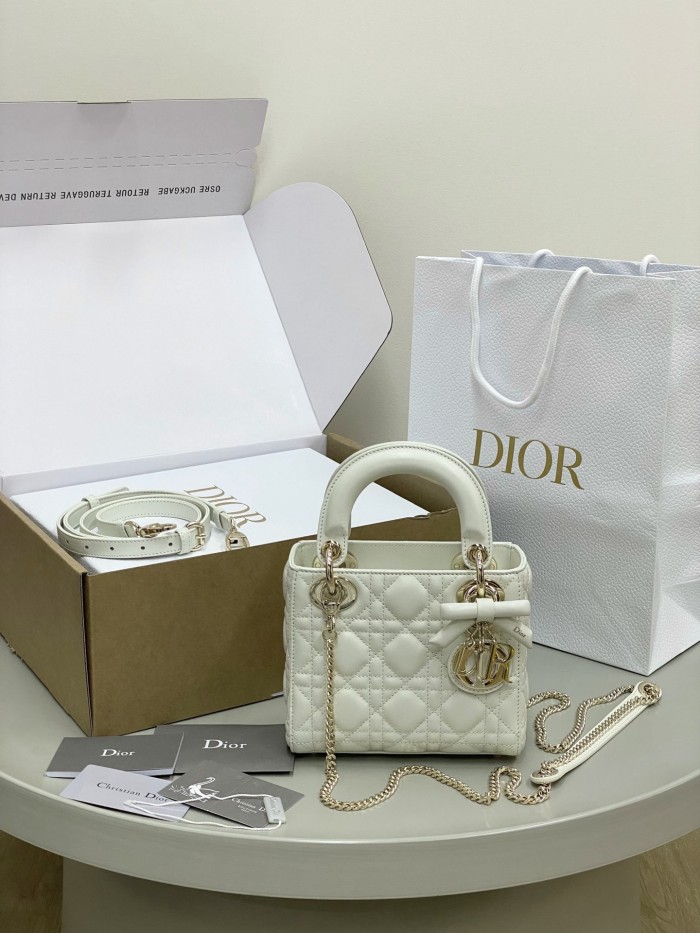 Dior Lady Dior Bag 3310 4123 YD089-0801 17-20cm