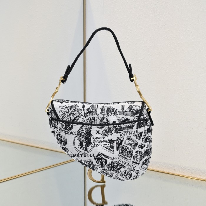 Dior Saddle Bag 9930 YD065 24cm