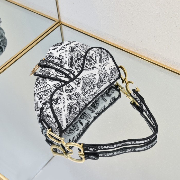 Dior Saddle Bag 9930 YD065 24cm