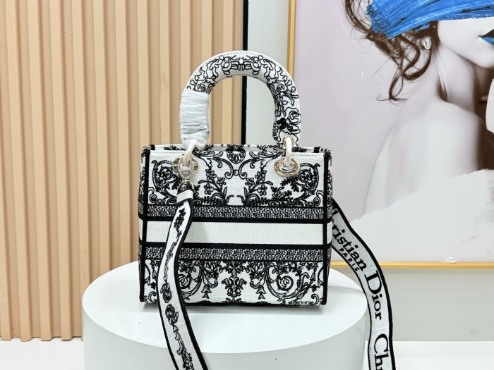 Dior Lady D-Lite Bag 9920 YD074 24cm