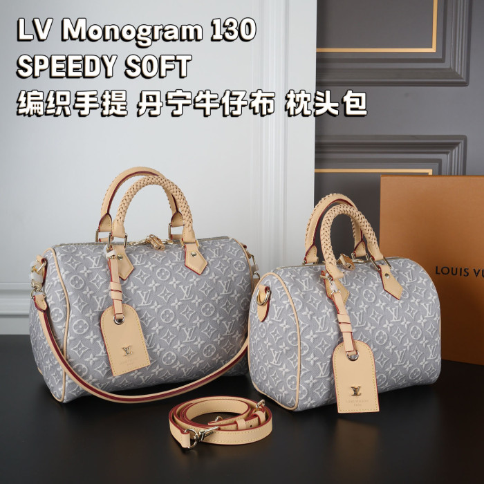 LV Speedy Soft Bag 369 DB012 25-30cm