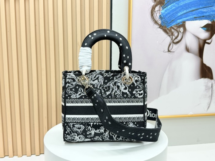 Dior Lady D-Lite Bag 9920 YD074 24cm