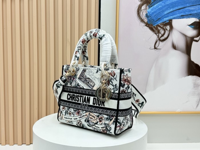 Dior Lady D-Lite Bag 9920 YD074 24cm