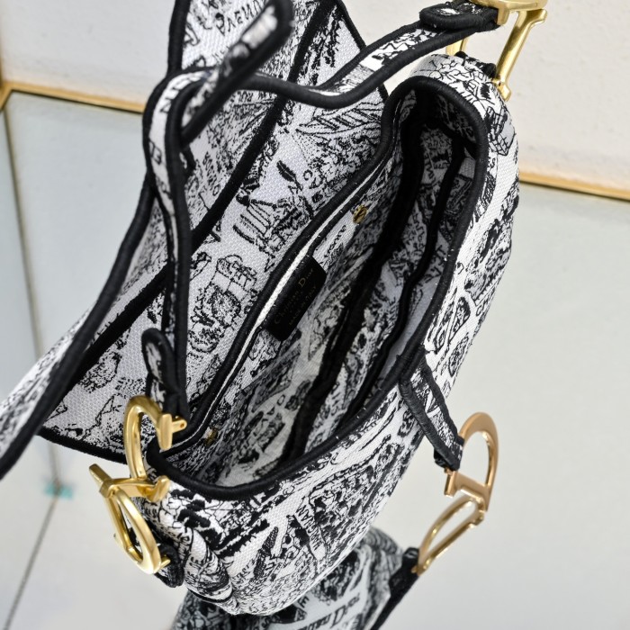 Dior Saddle Bag 9930 YD065 24cm