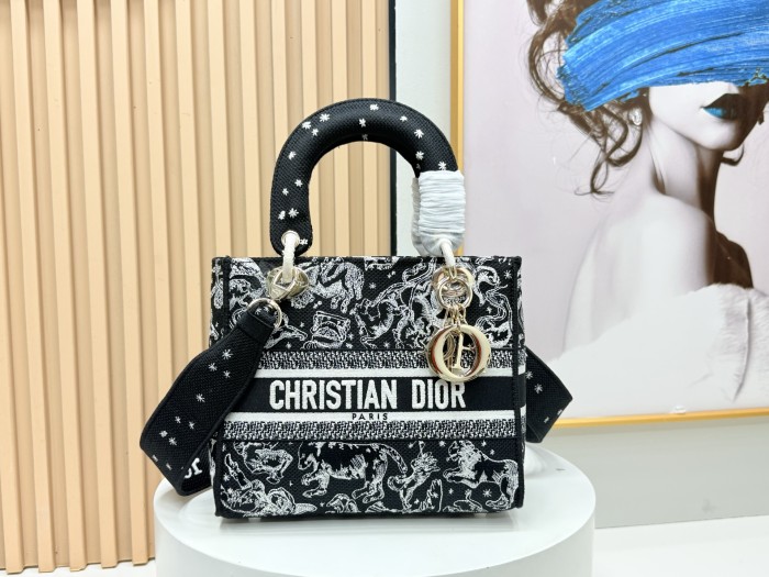 Dior Lady D-Lite Bag 9920 YD074 24cm