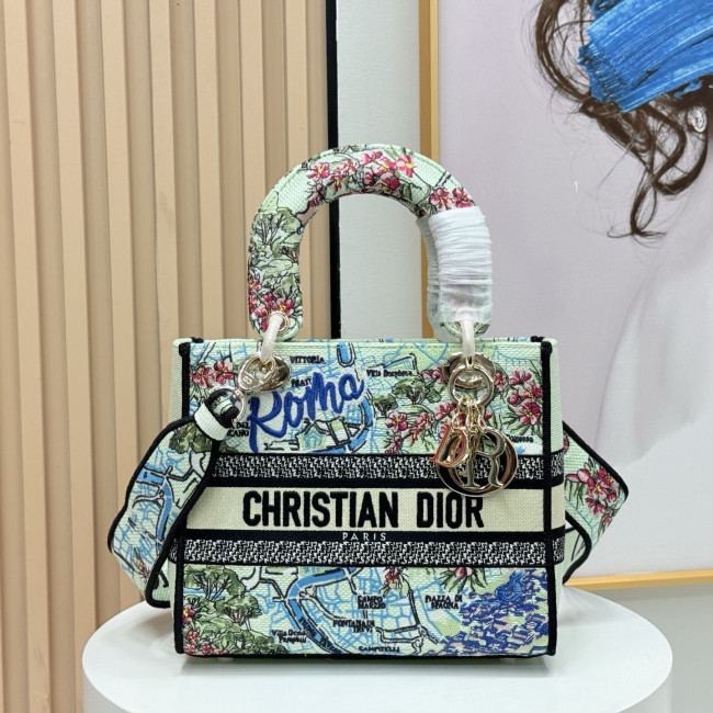 Dior Lady D-Lite Bag 9920 YD074 24cm