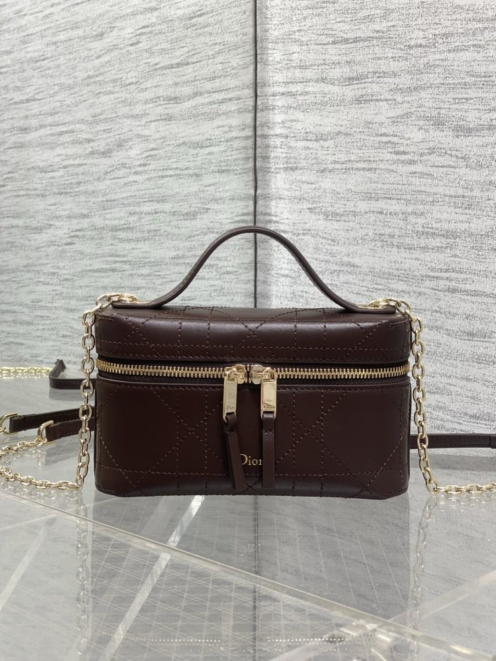 Dior Trianon Soft Vanity Bag S4613 YD085 19cm