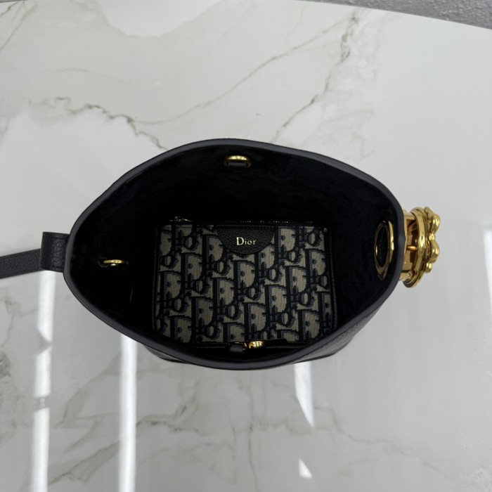Dior Médaillon Bag M1531 YD085-086 19.5cm