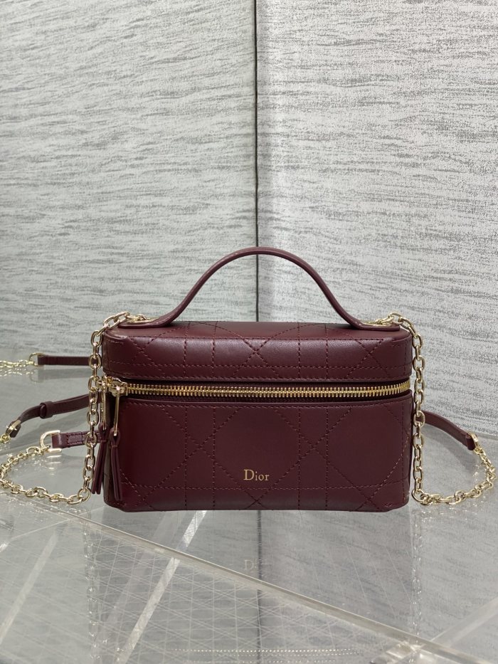 Dior Trianon Soft Vanity Bag S4613 YD085 19cm