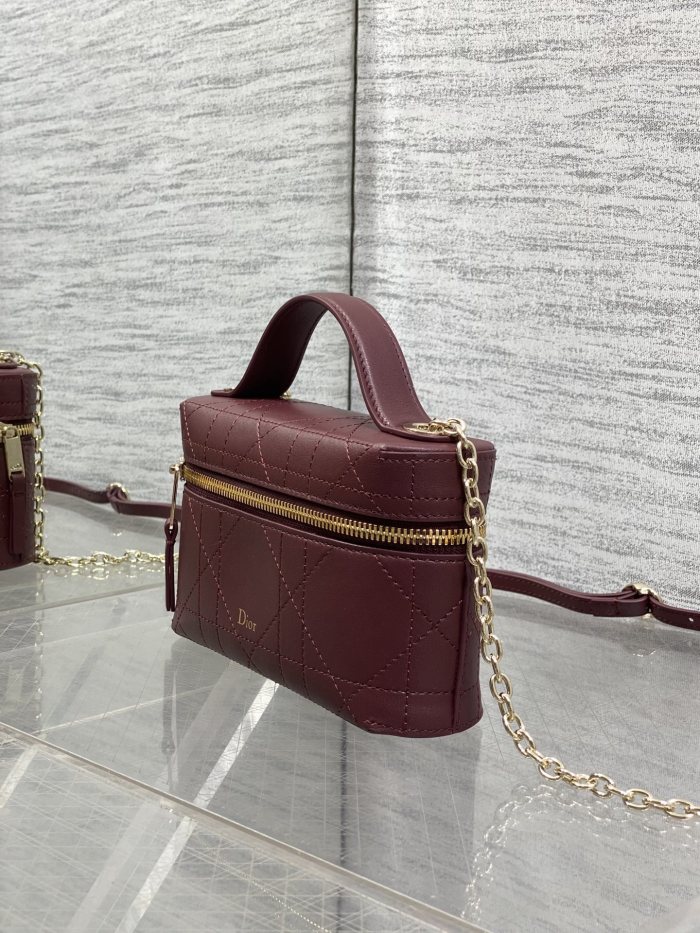 Dior Trianon Soft Vanity Bag S4613 YD085 19cm