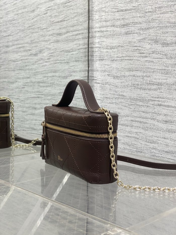 Dior Trianon Soft Vanity Bag S4613 YD085 19cm