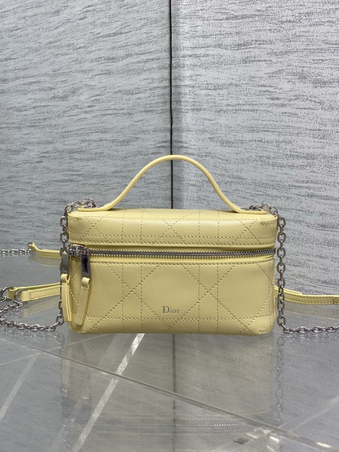 Dior Trianon Soft Vanity Bag S4613 YD085 19cm