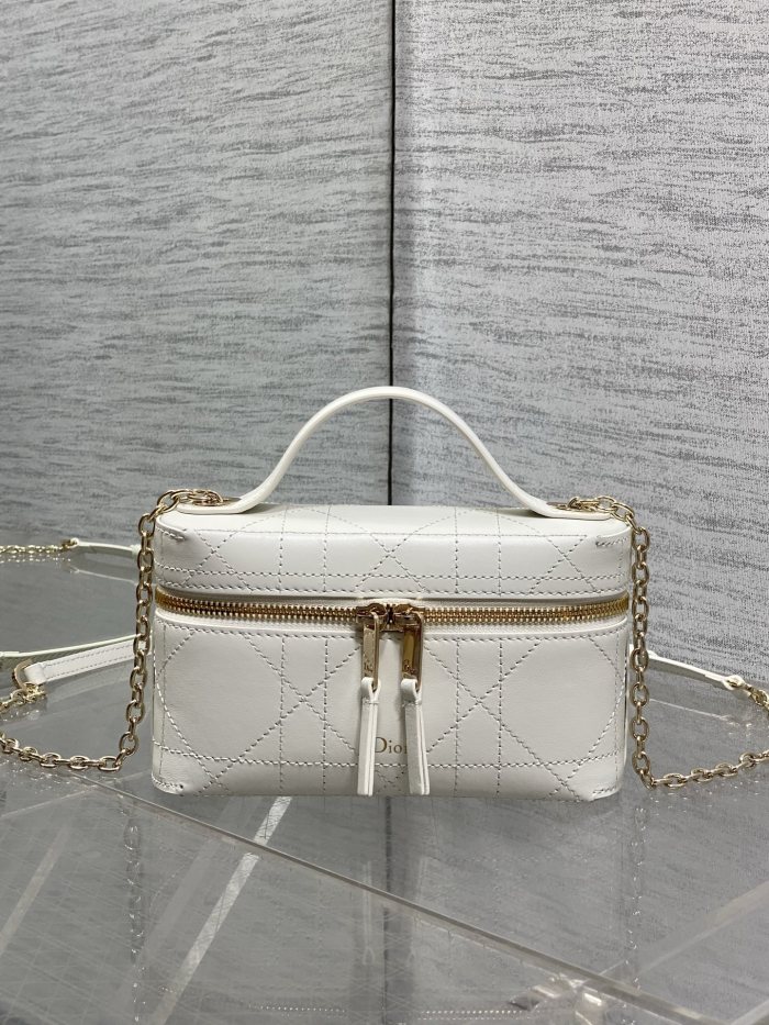 Dior Trianon Soft Vanity Bag S4613 YD085 19cm