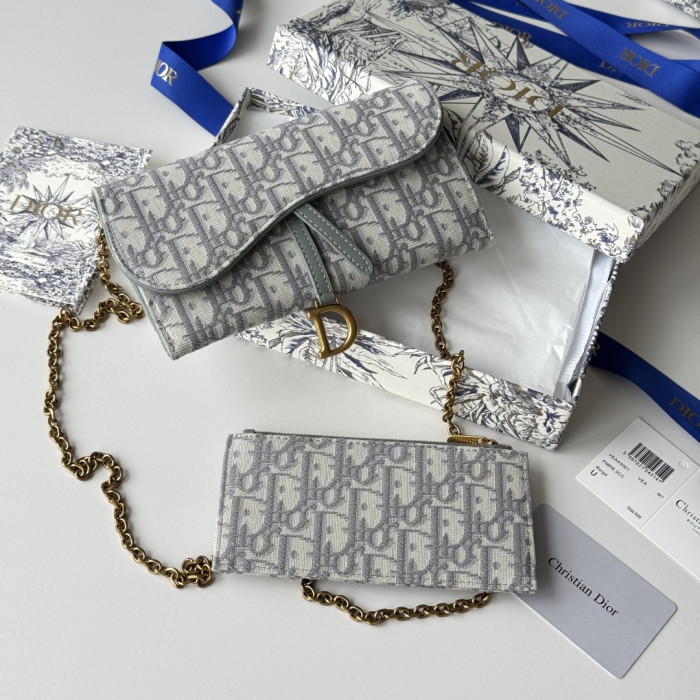 Dior Saddle Woc Chain Bag S5614 YD083 19cm