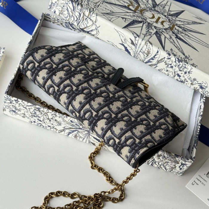 Dior Saddle Woc Chain Bag S5614 YD083 19cm