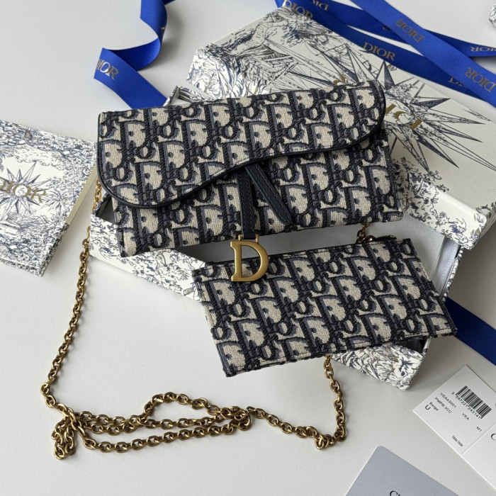 Dior Saddle Woc Chain Bag S5614 YD083 19cm