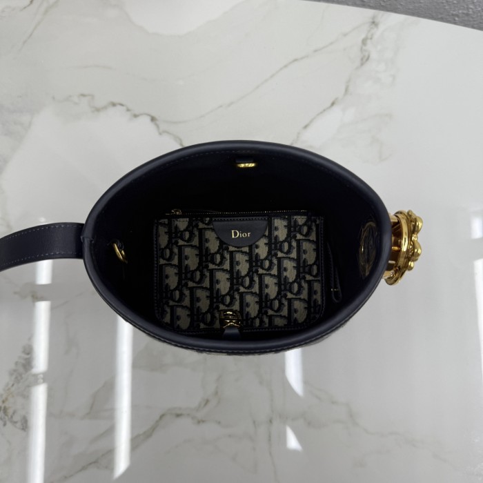 Dior Médaillon Bag M1531 YD085-086 19.5cm
