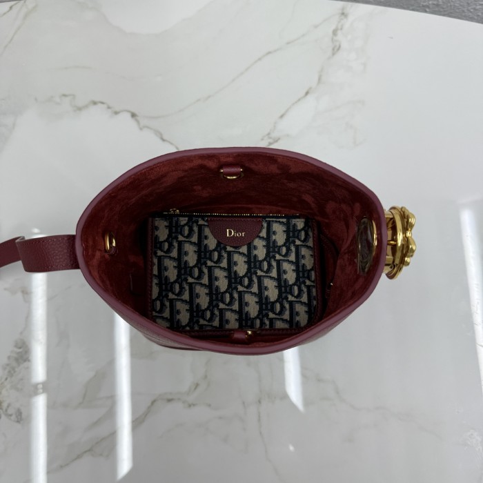 Dior Médaillon Bag M1531 YD085-086 19.5cm