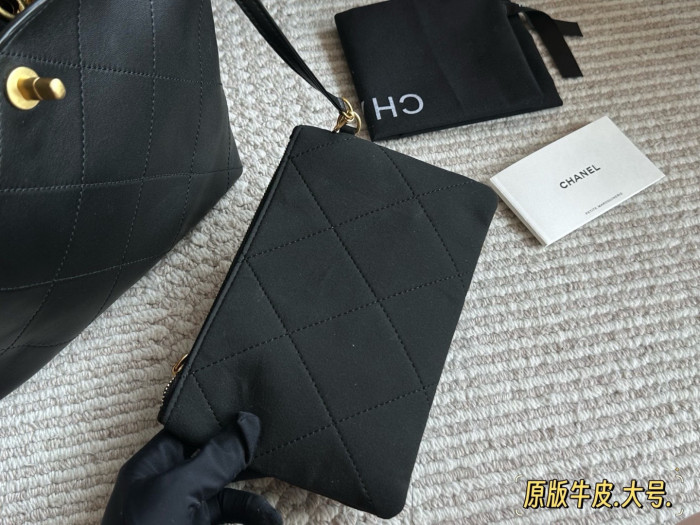 Chanel Hobo Bucket Bag 157 DB003 24cm