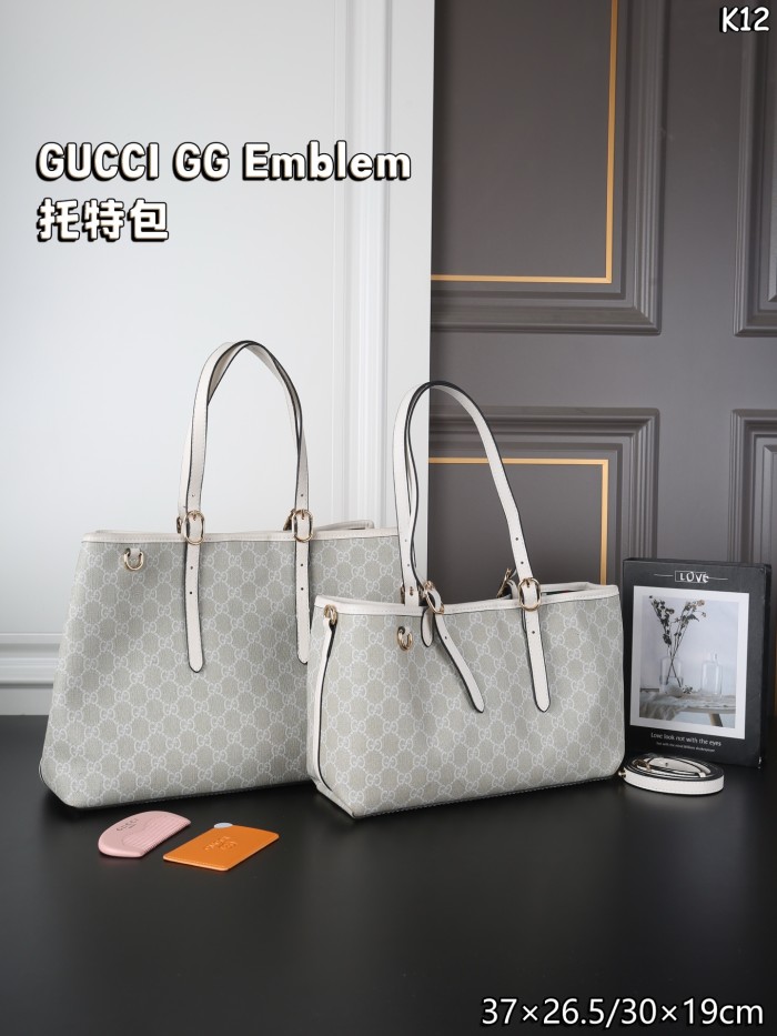 Gucci Emblem Tote 051 DB091 30-37cm