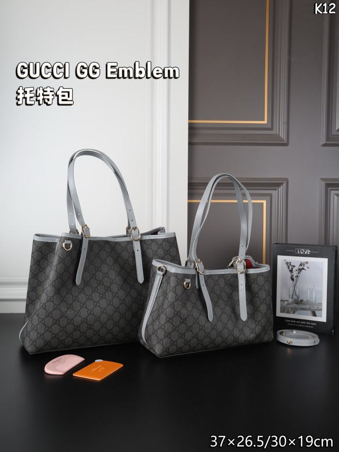 Gucci Emblem Tote 051 DB091 30-37cm