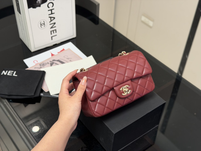 Chanel Classic Flap Mini Bag 167 DB581 20cm