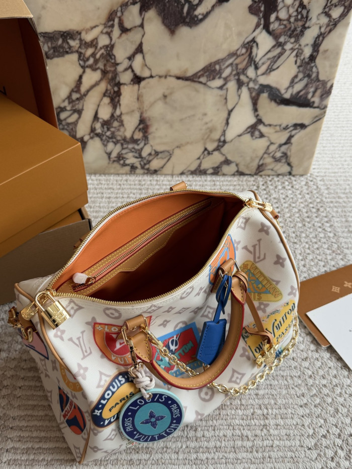 LV Speedy Soft 30 Bag 374 DB062 30cm