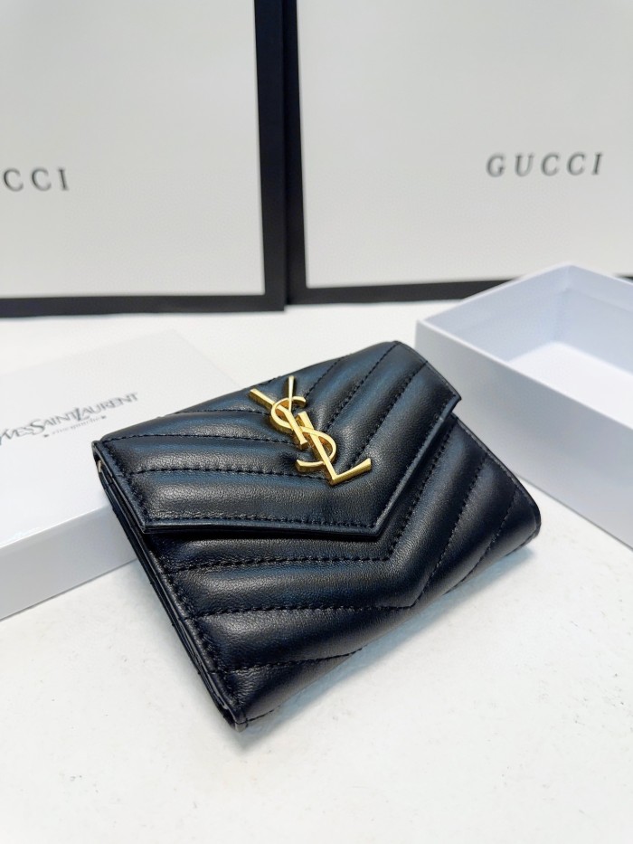 YSL Wallet 003 DB501 10cm