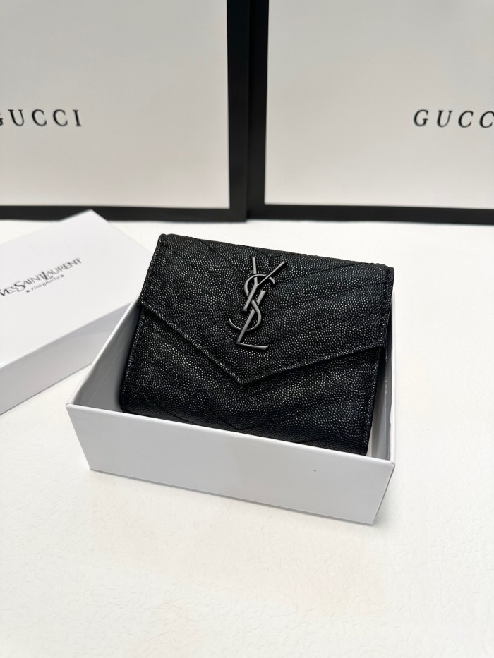 YSL Wallet 003 DB501 10cm