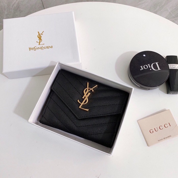 YSL Wallet 003 DB501 10cm