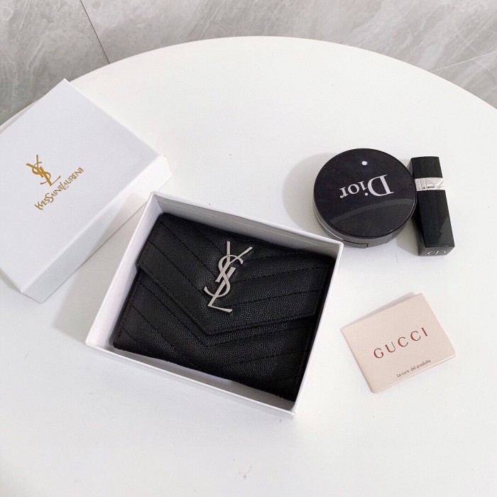 YSL Wallet 003 DB501 10cm