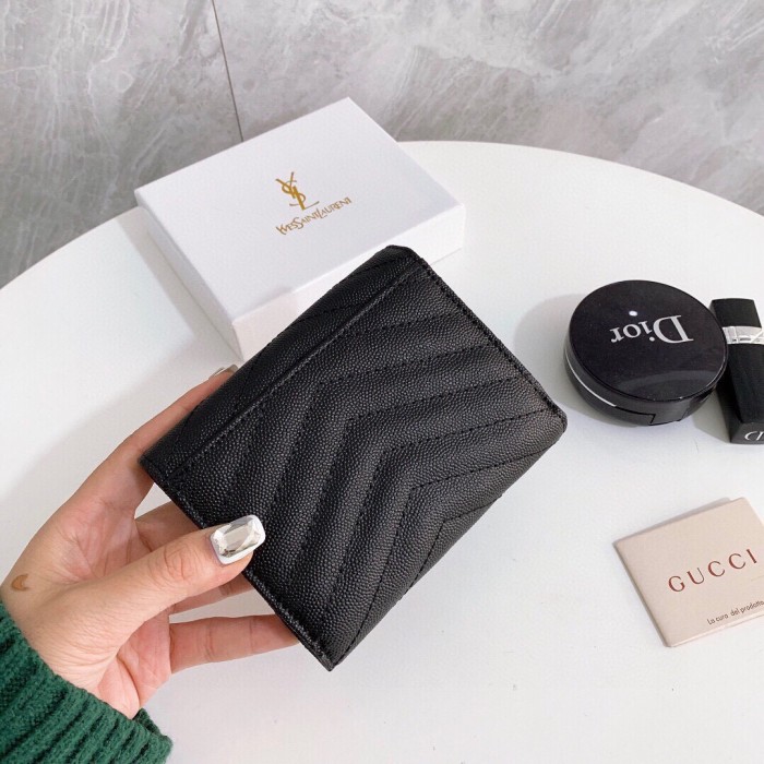 YSL Wallet 003 DB501 10cm