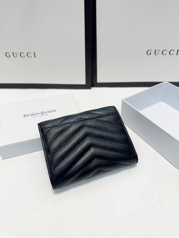 YSL Wallet 003 DB501 10cm