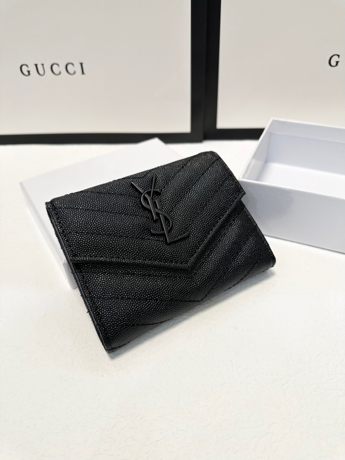 YSL Wallet 003 DB501 10cm