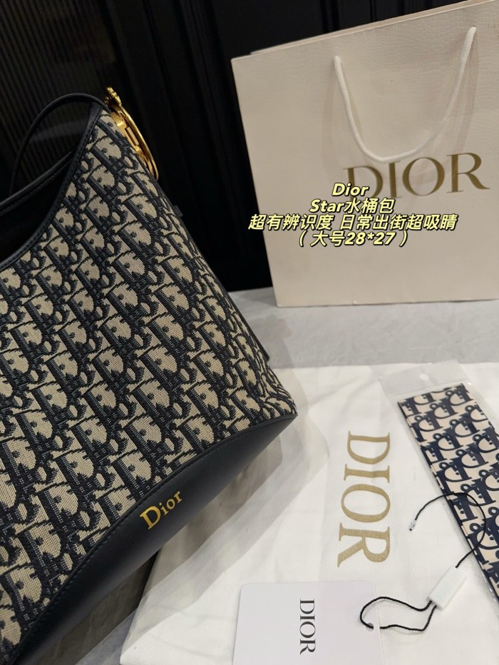 Dior Star Bucket Bag 037 DB022-032 20-28cm