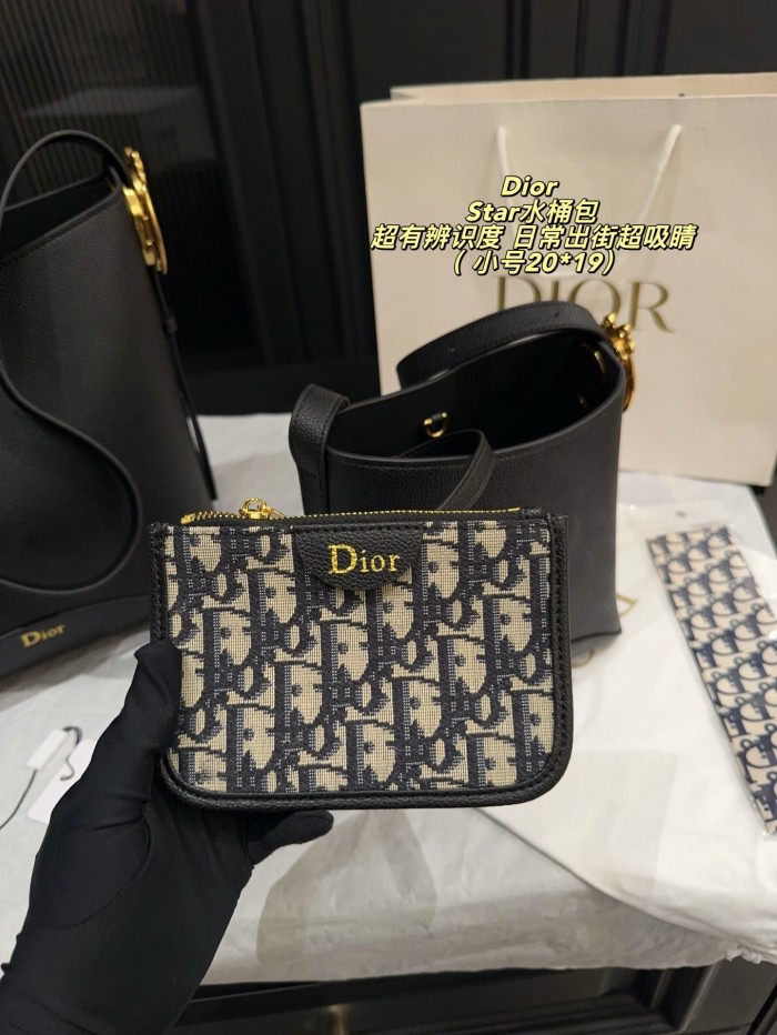 Dior Star Bucket Bag 038 DB042-052 20-28cm