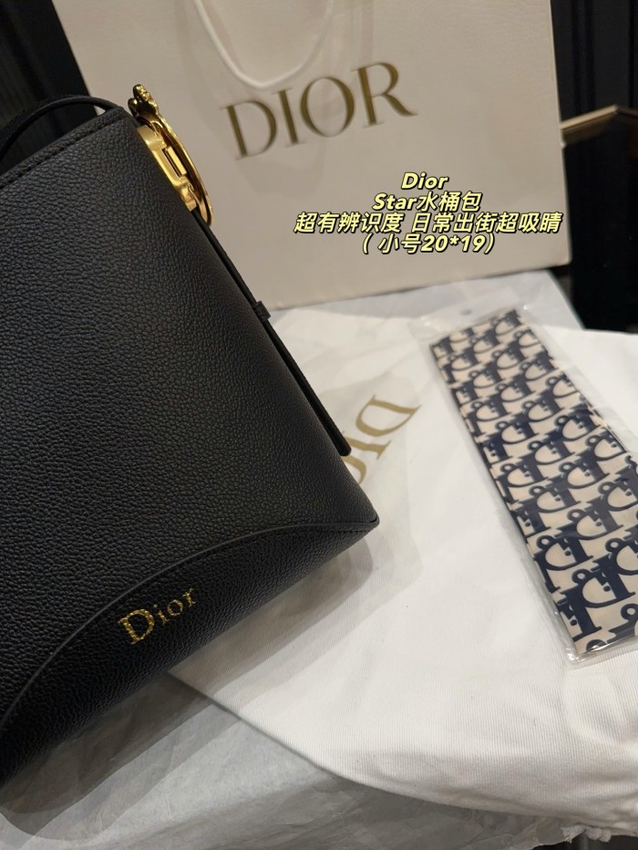 Dior Star Bucket Bag 038 DB042-052 20-28cm